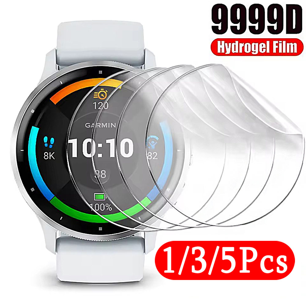 Watch Face Protector - 1-5Pcs Watch Hydrogel Film For Garmin
