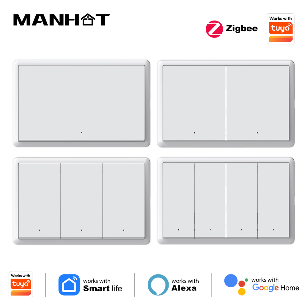 Smart Accessories - Manhot Smart zigbee Switch No Neutral