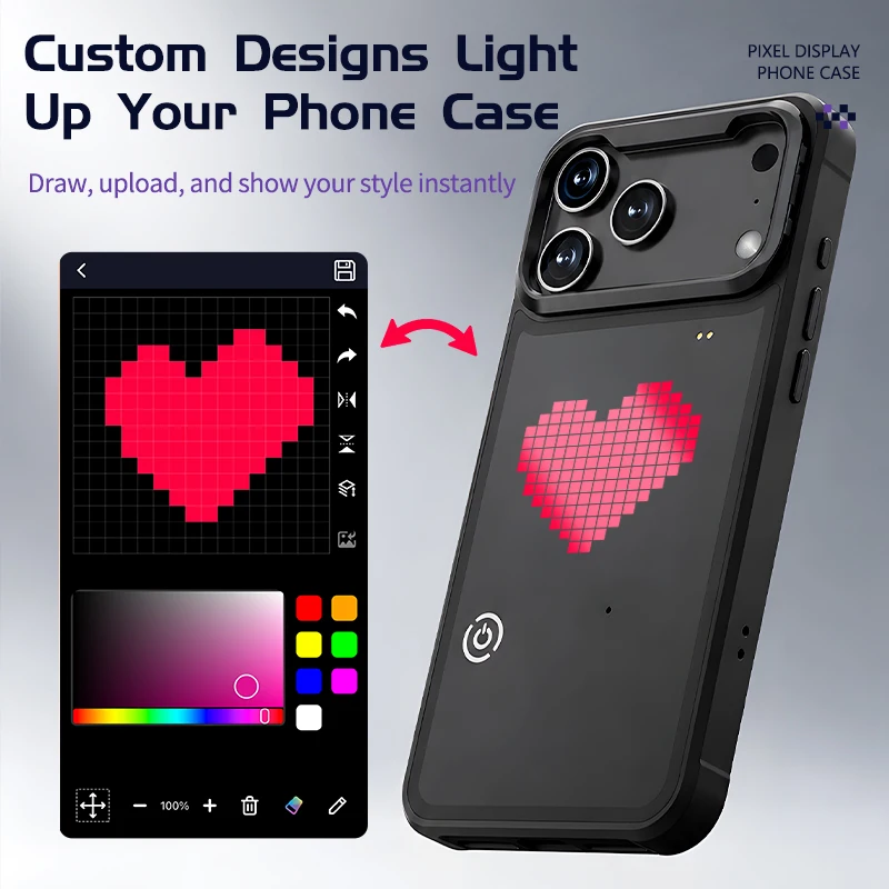 Smart Accessories - DIY Mode with APP Image Screen