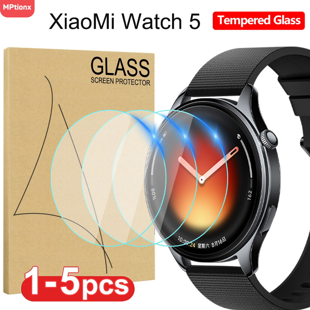 Watch Face Protector - Tempered Glass for Xiaomi Watch 5