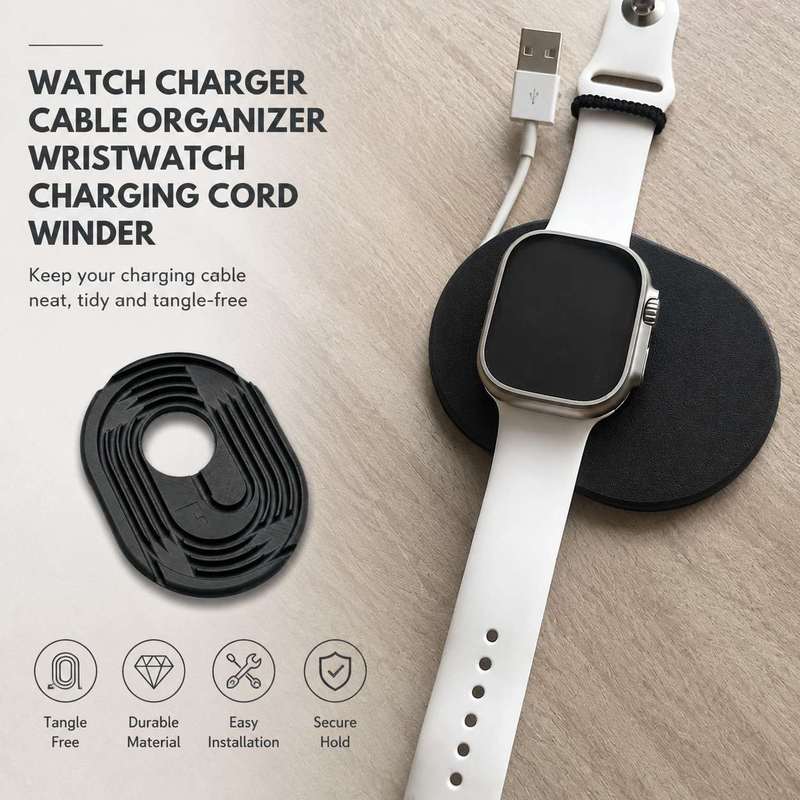 Watch Charger Cable - Smart Watch Charging Cable Keeper Desktop