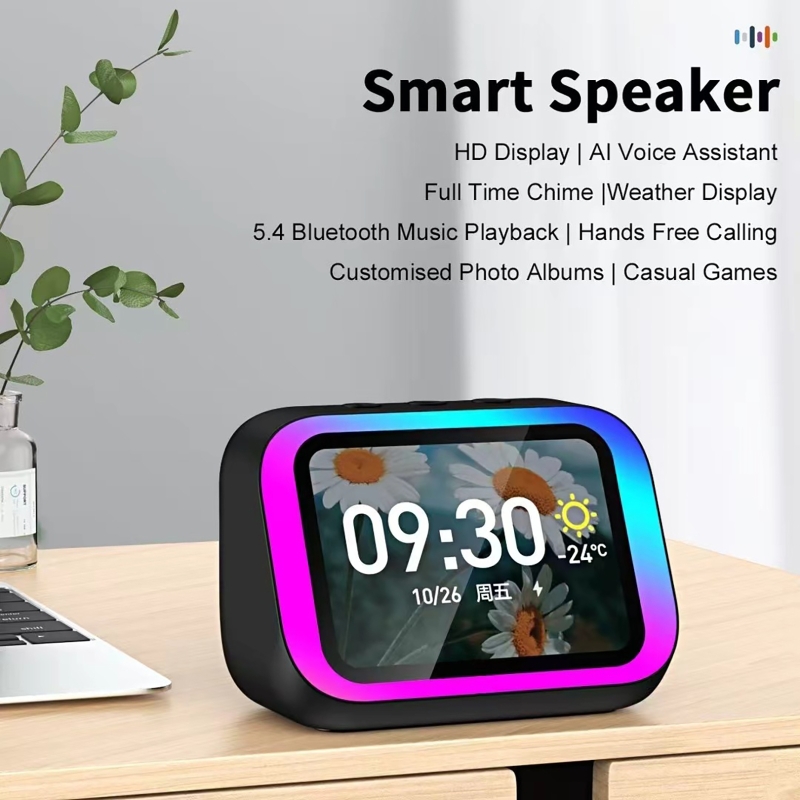 Smart Accessories - AI Voice Assistant Bluetooth Speaker With