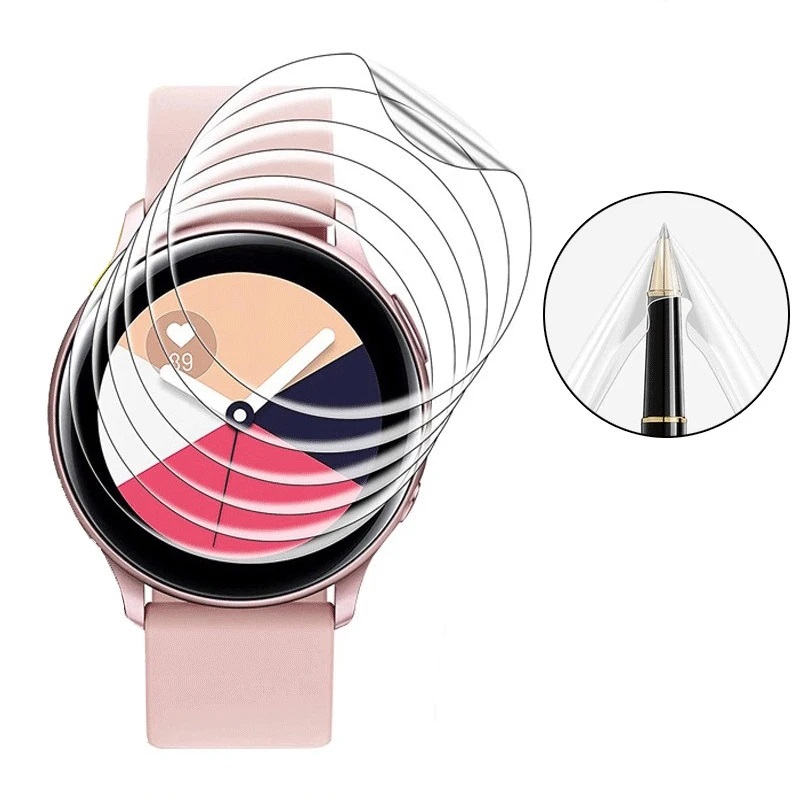 Watch Face Protector - 5Pcs Hydrogel Protective Film For Samsung
