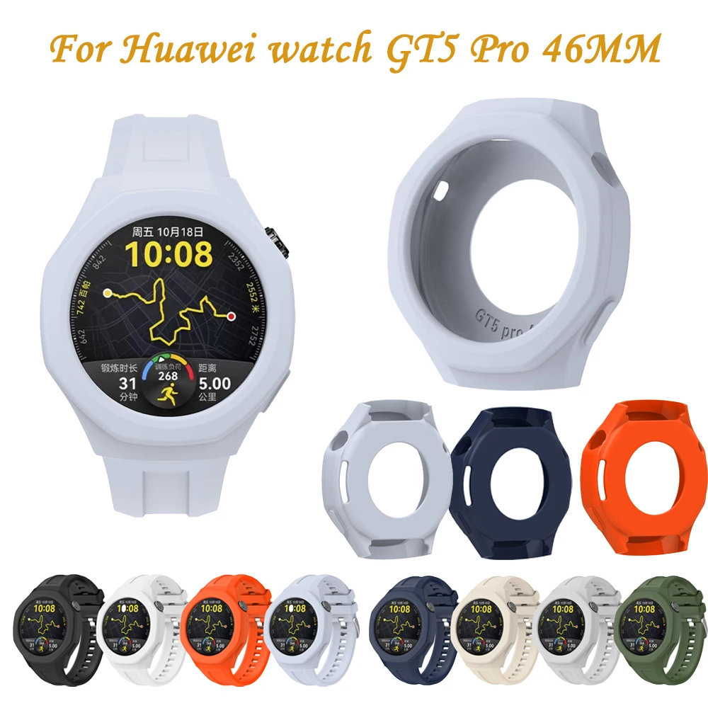 Huawei Smartwatch Accessories - Silicone Watch Case Suit For Huawei