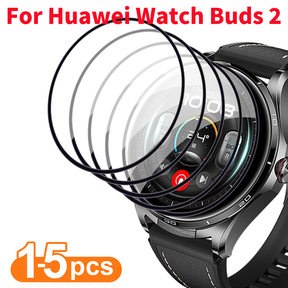 Watch Face Protector - 1-5PCS 3D Curved Full Coverage Screen