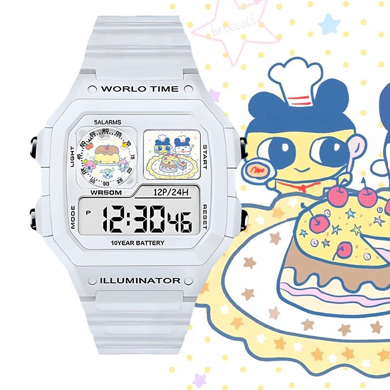 Accessories With Watch - Tamagotchi Smart Electronic Watch Big Mouth