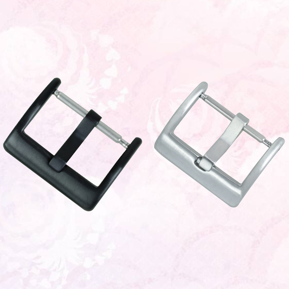 Stainless Mesh Band - 2Pcs Stainless Steel Watch Band Clasp