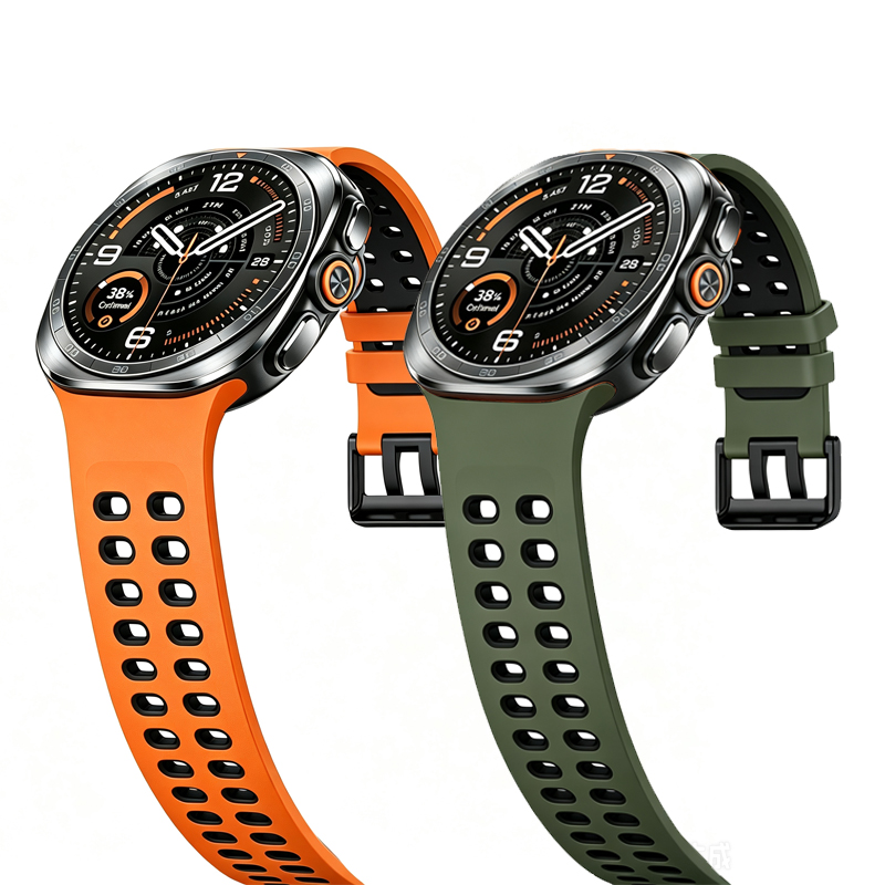 Samsung Smartwatch Ultra Accessories - Breathable Silicone Band For Samsung Galaxy