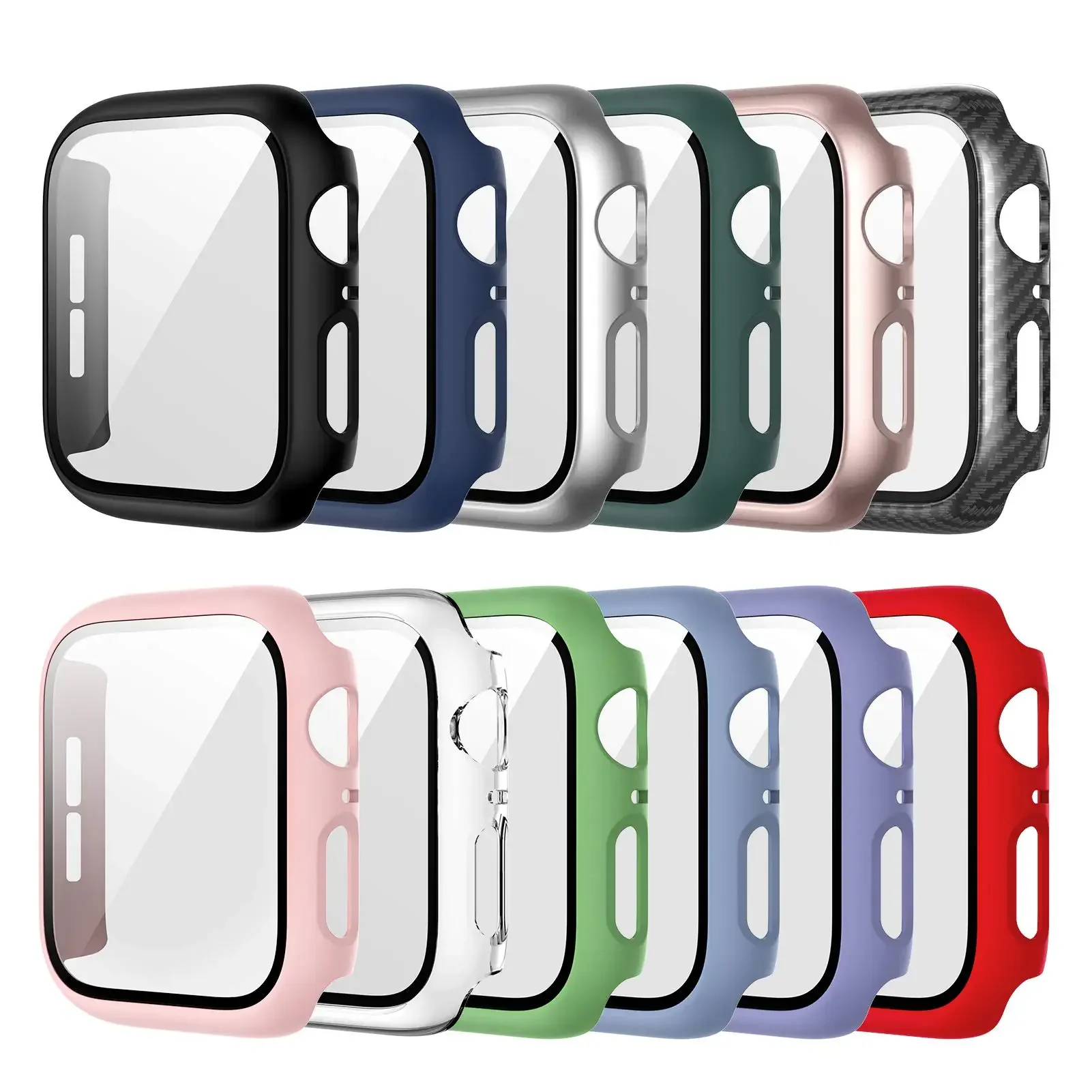Smartwatch Icon - Tempered Glass+cover For Apple Watch 9