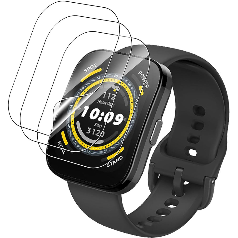 Amazfit Smartwatch Accessories - 3PCS Clear HD Film Screen Protector