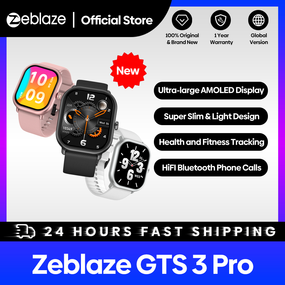 Smartwatch X12 - New Zeblaze GTS 3 Pro Voice