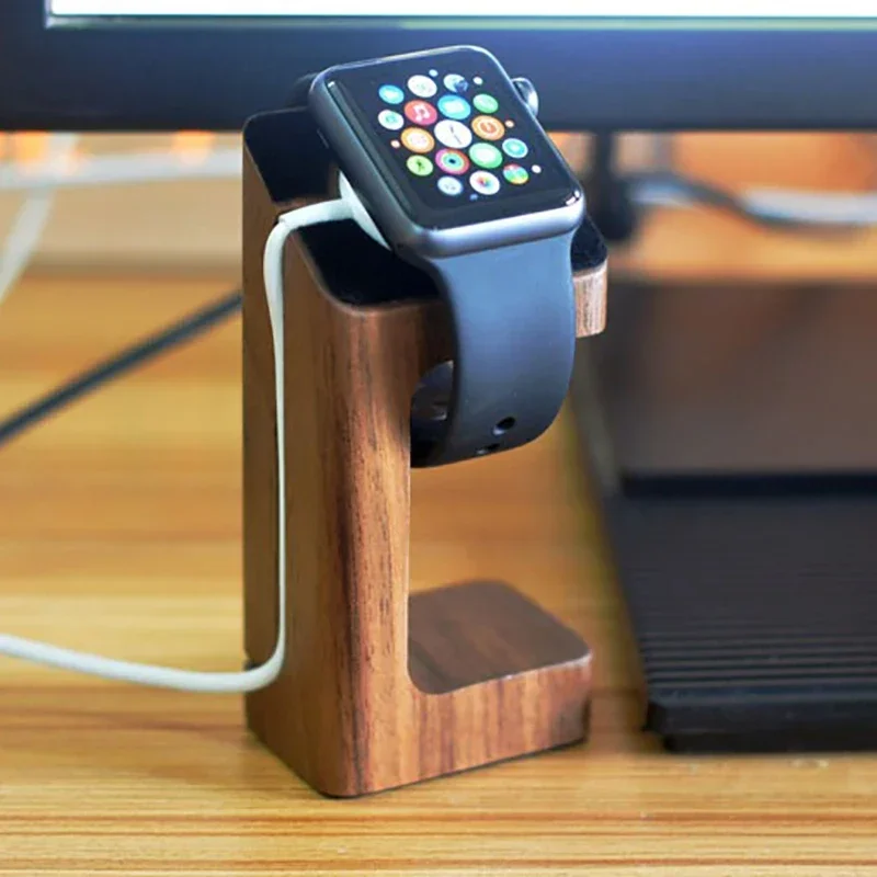 Wooden Apple Watch Charger Sta - Apple Smartwatch Accessories 评论和价格