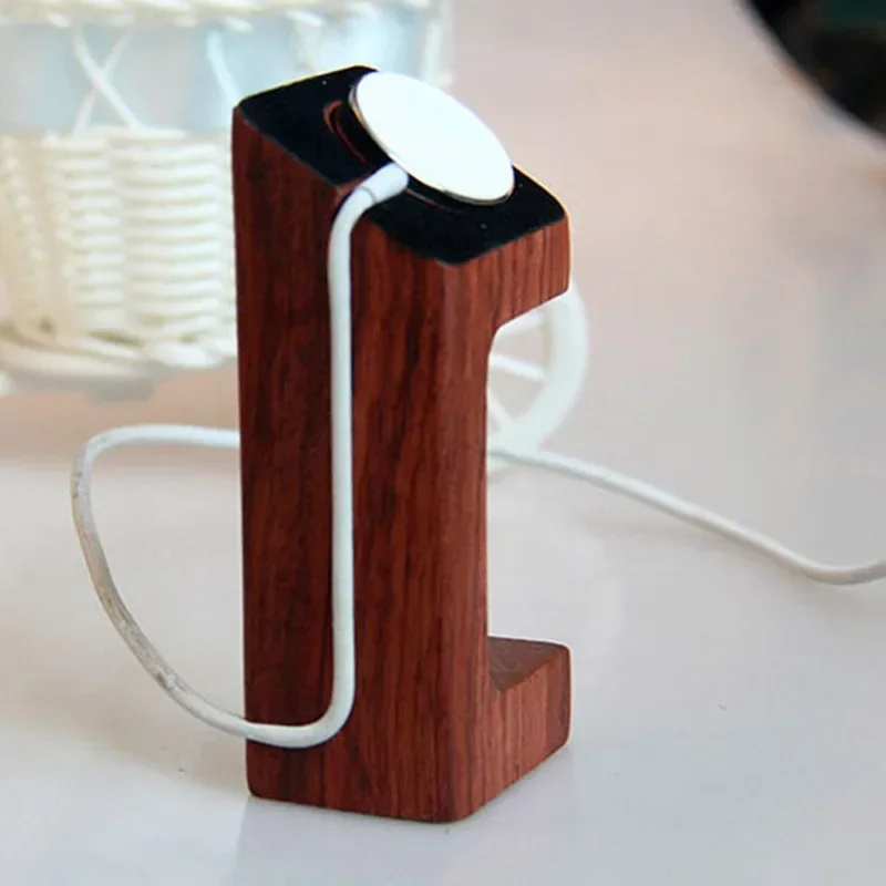Wooden Apple Watch Charger Sta - Apple Smartwatch Accessories 评论和价格