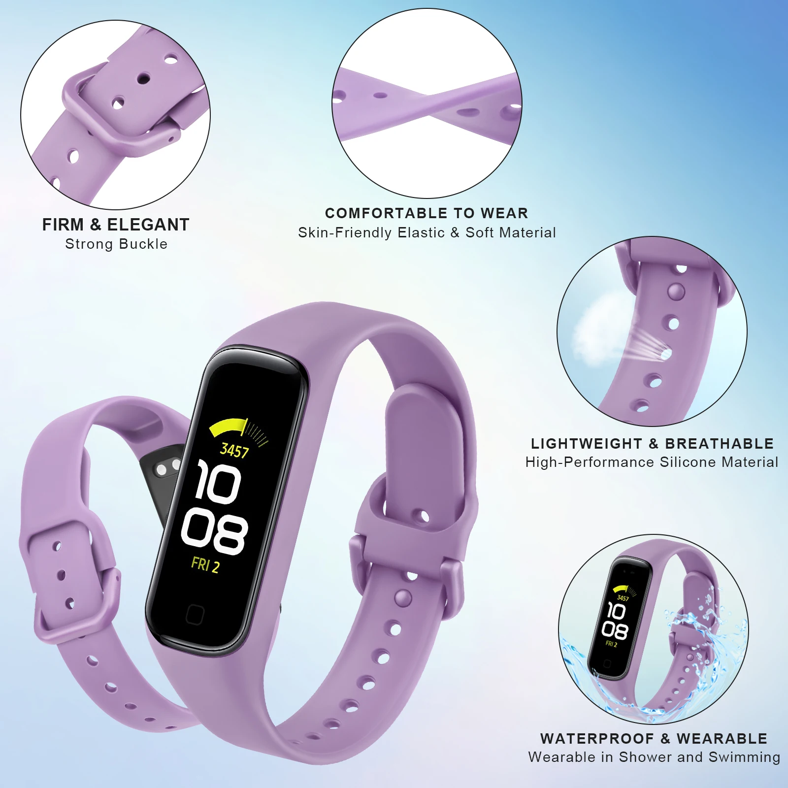 Soft Silicone Strap For Samsun - Silicone Band Replacement 评论和价格