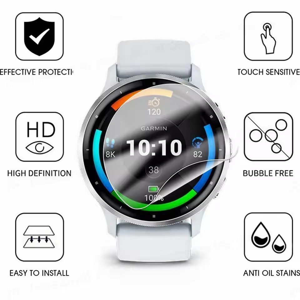 1-5Pcs Watch Hydrogel Film For - Watch Face Protector 评论和价格