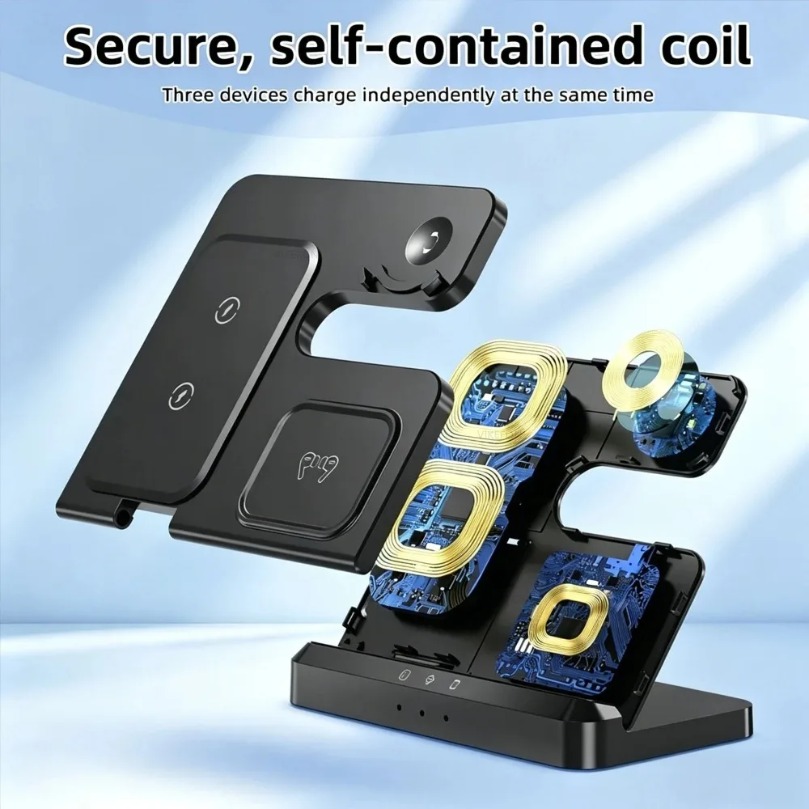 3 in 1 Fast Wireless Charger F - Watch Charger Cable 评论和价格