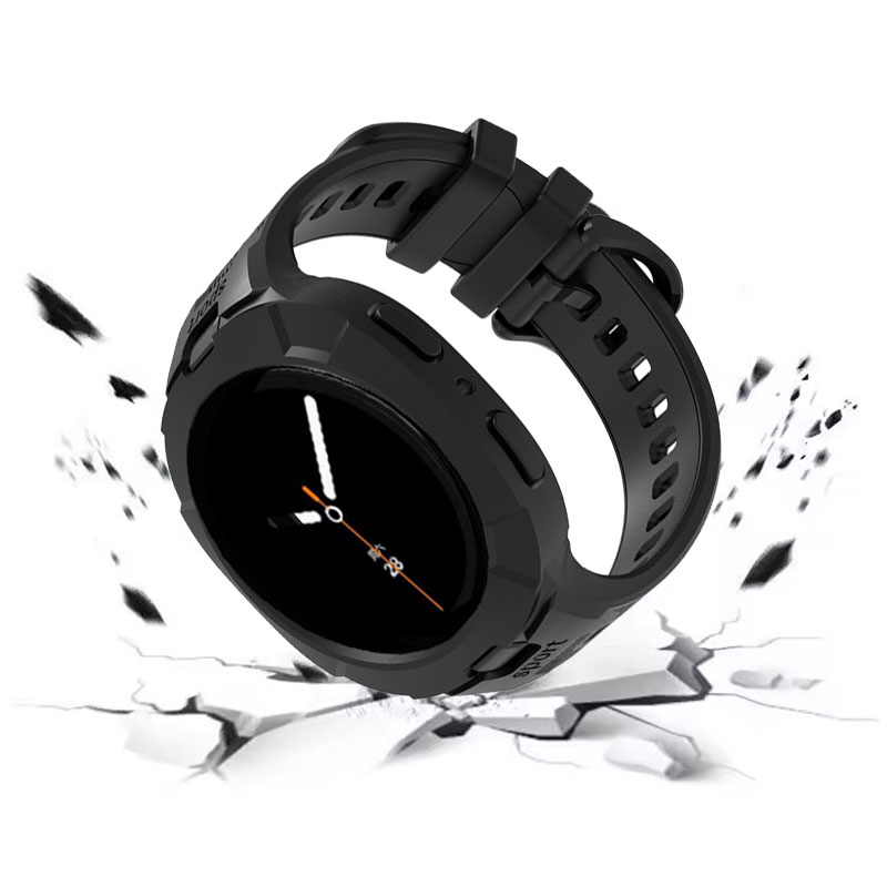 Case+Strap For Samsung Galaxy  - Silicone Band Replacement 评论和价格