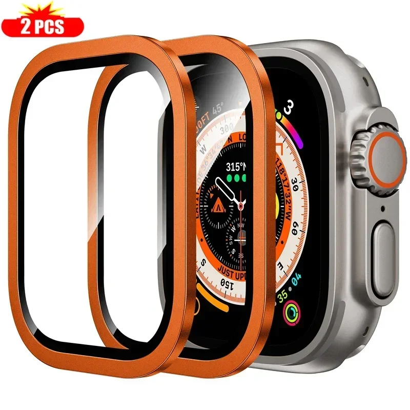 2PCS Titanium Metal Frame for  - Apple Smartwatch Accessories 评论和价格