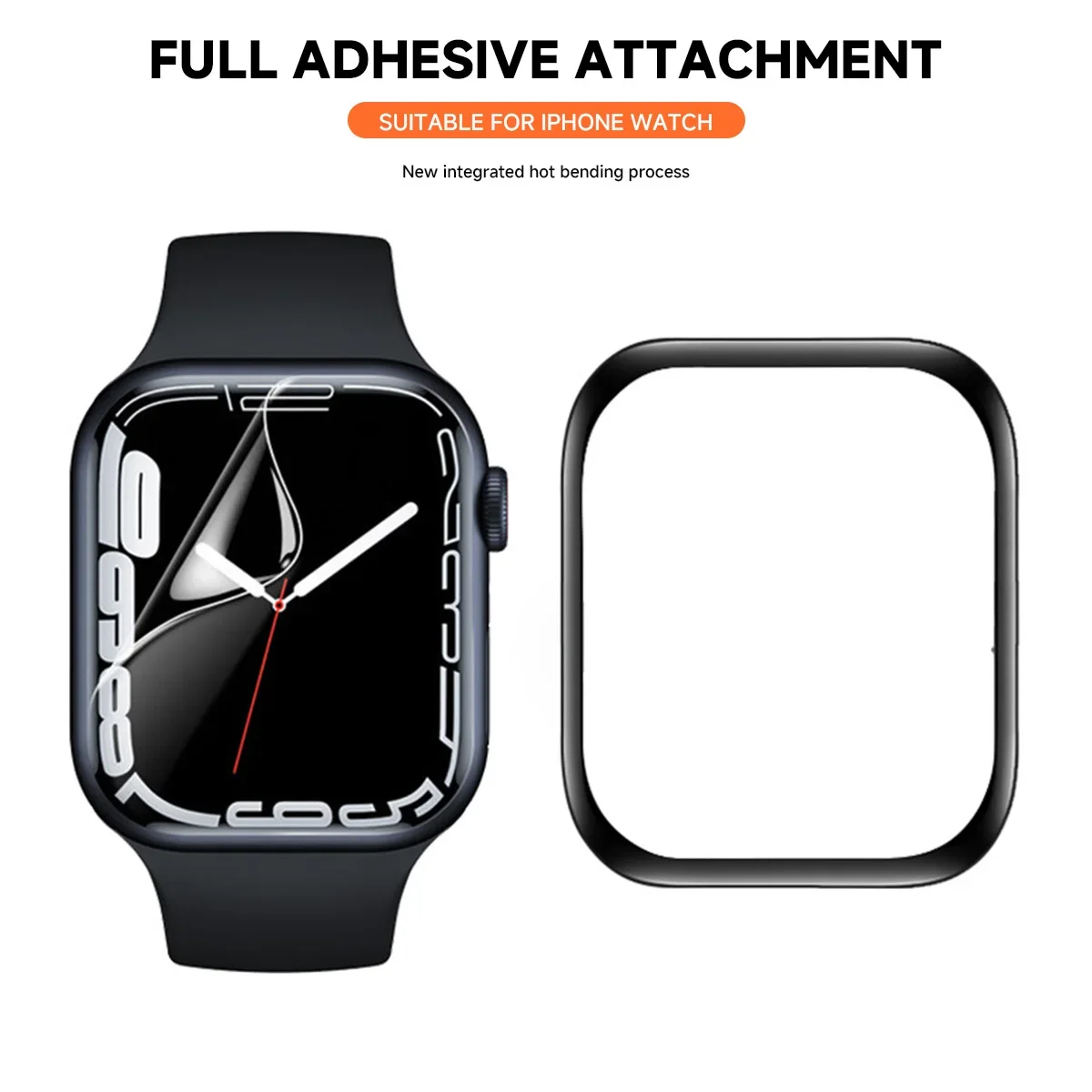 3D Waterproof Full Curved Scre - Apple Smartwatch Accessories 评论和价格