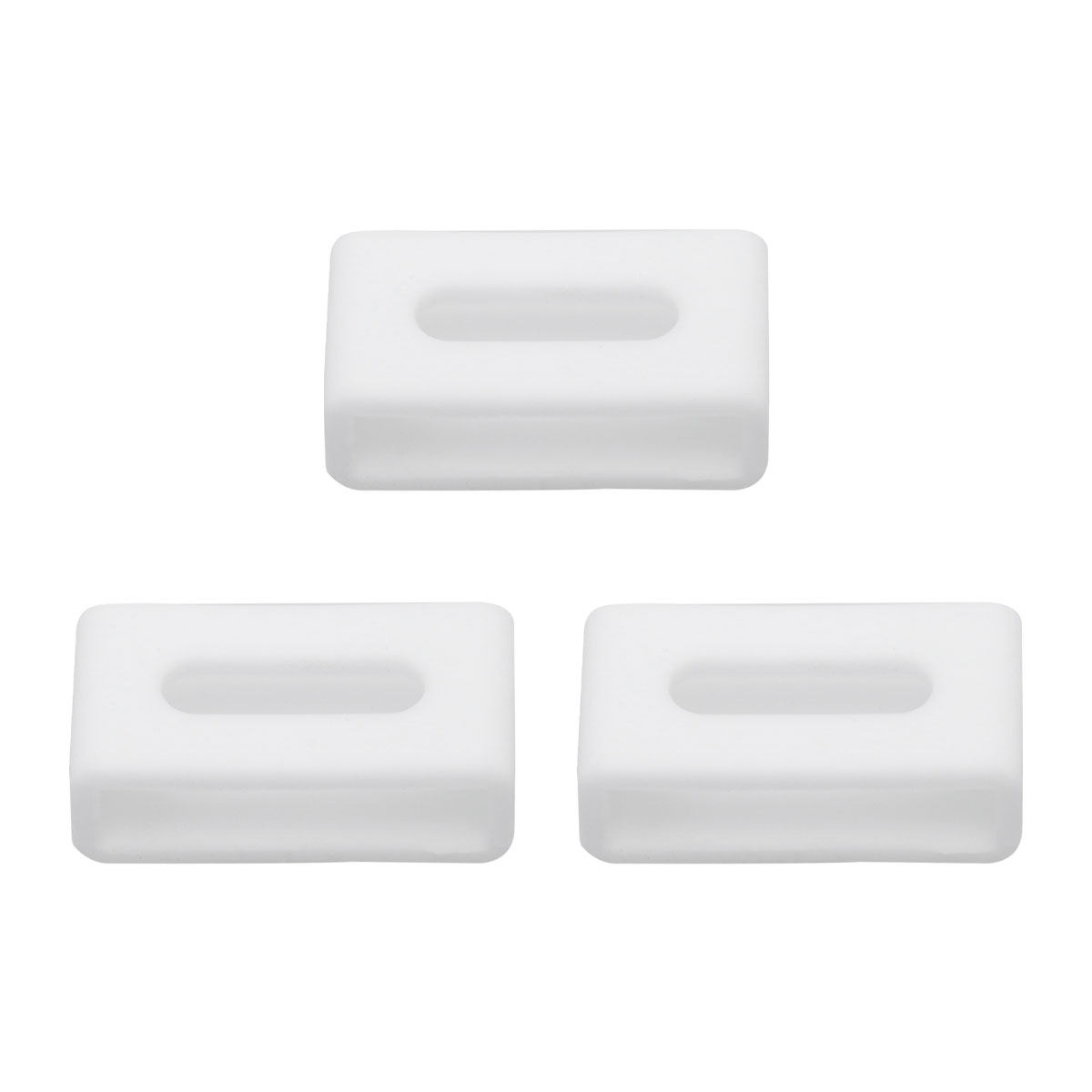 3Pcs Silicone Watch Band Loops - Silicone Band Replacement 评论和价格