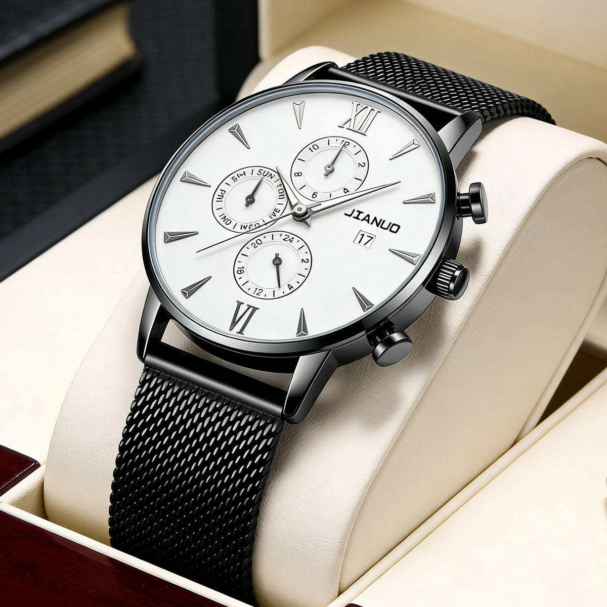 Trendy Casual Men's Milan Mesh - Stainless Mesh Band 评论和价格