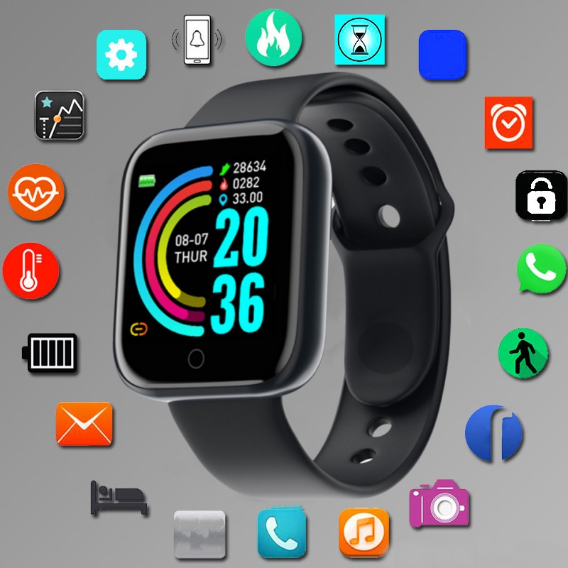 Smart Watch For Men Women Spor - Silicone Band Replacement 评论和价格