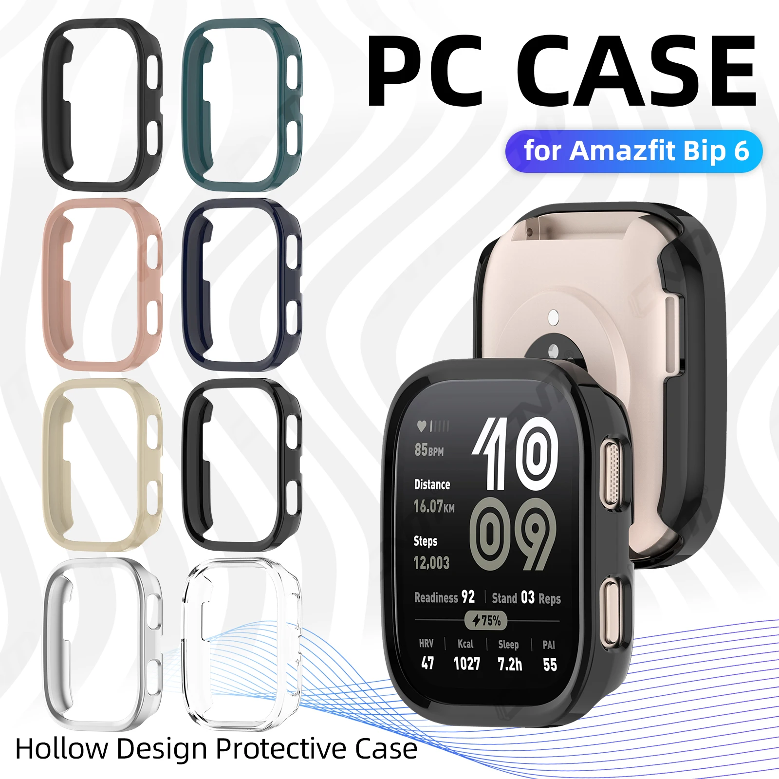 PC Hard Case for Amazfit BIP 6 - Amazfit Smartwatch Accessories 评论和价格