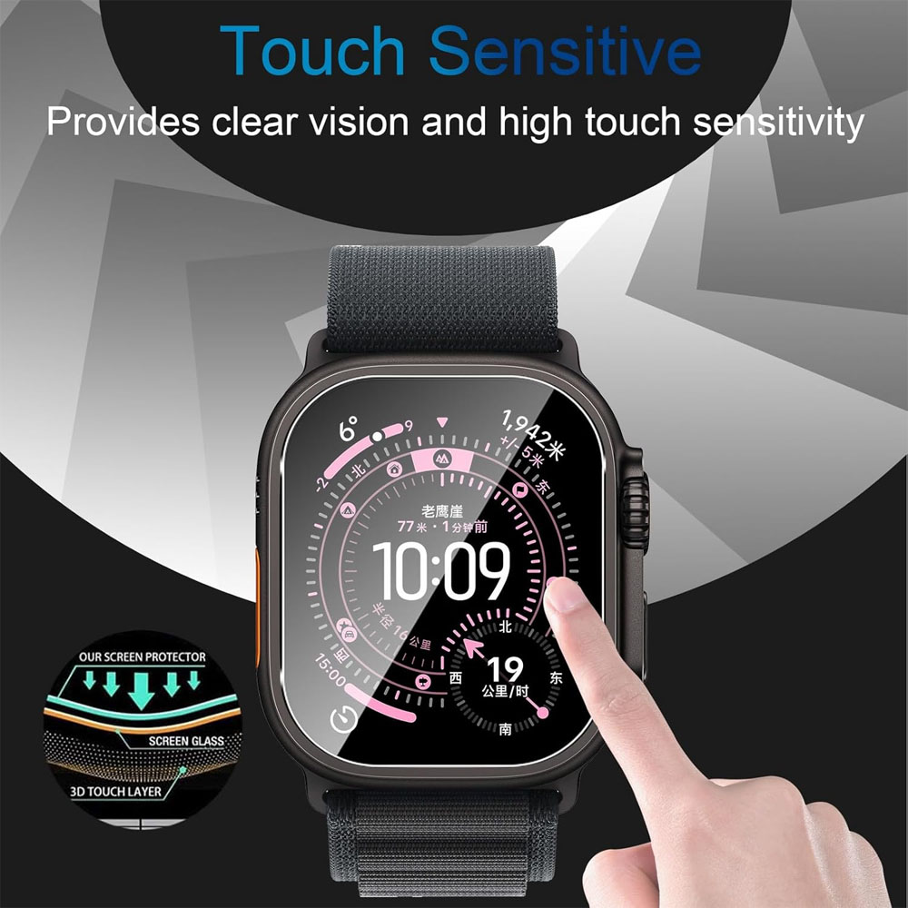Tempered Glass For Apple Watch - Apple Smartwatch Accessories 评论和价格