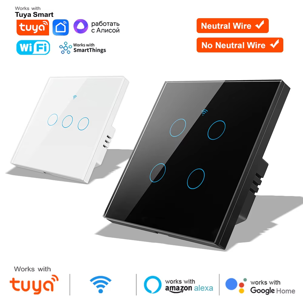 WiFi RF 433mhz Touch Wall Ligh - Smart Accessories 评论和价格