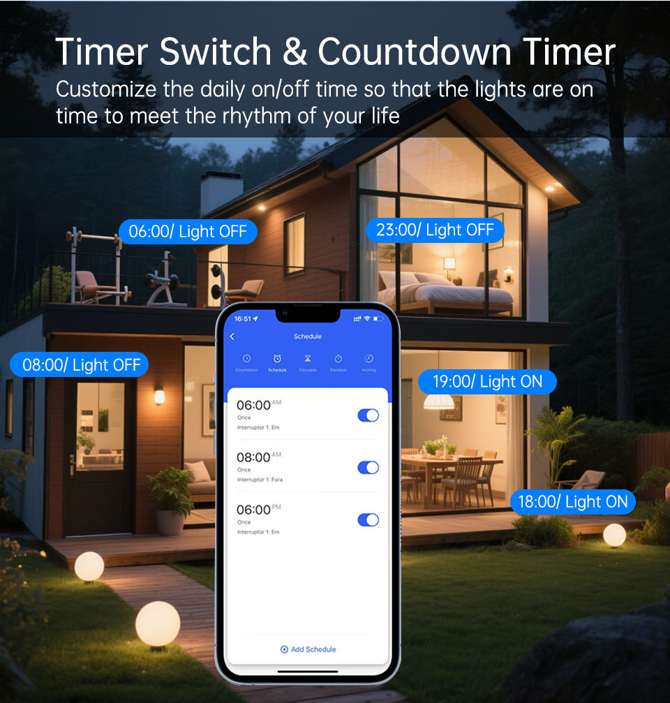 WiFi RF 433mhz Touch Wall Ligh - Smart Accessories 评论和价格