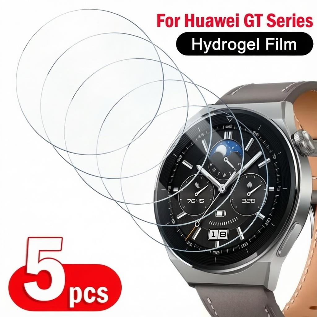 1-5Pcs Hydrogel Film For Huawe - Huawei Smartwatch Accessories 评论和价格