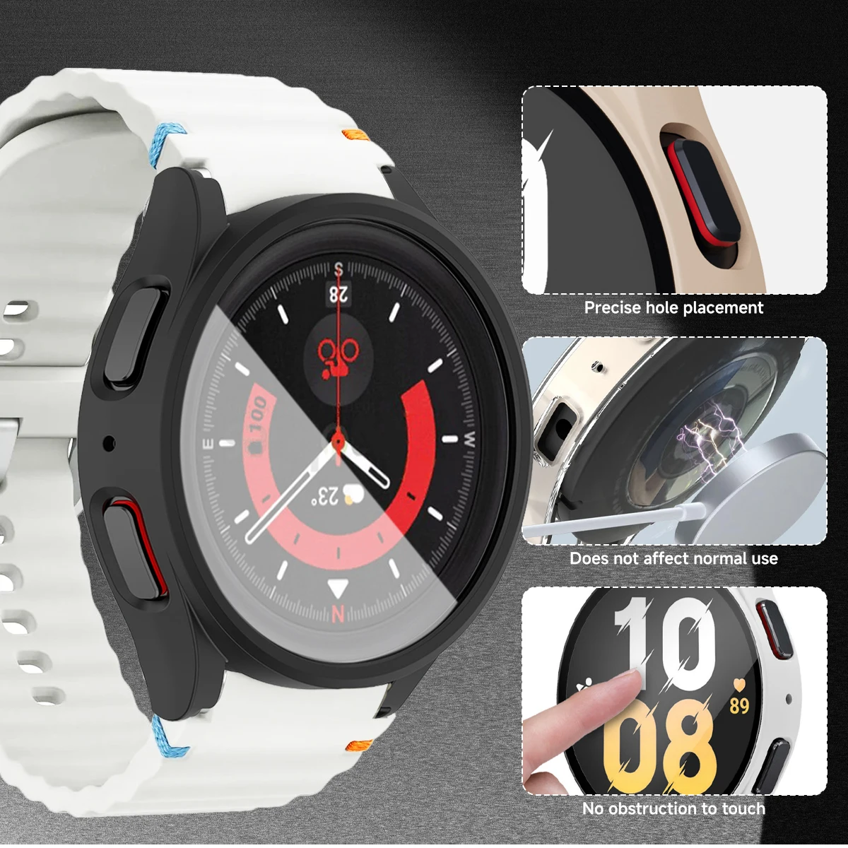 Silicone Strap for Samsung Gal - Silicone Band Replacement 评论和价格