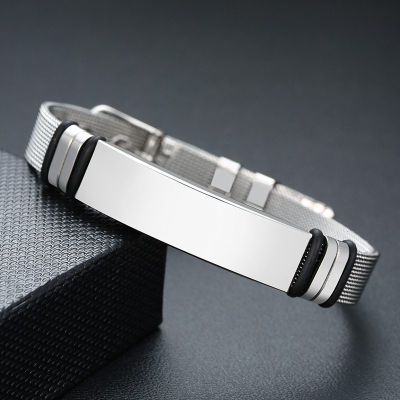 Vnox Mens Stainless Steel Cust - Stainless Mesh Band 评论和价格