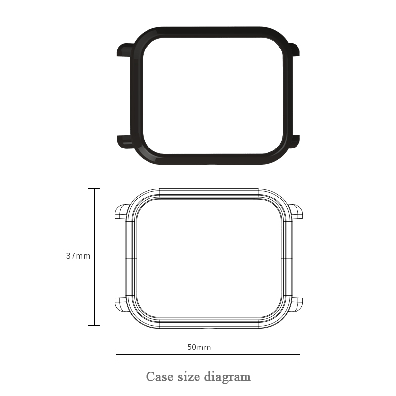 Case Cover for Amazfit Bip Ban - Amazfit Smartwatch Accessories 评论和价格
