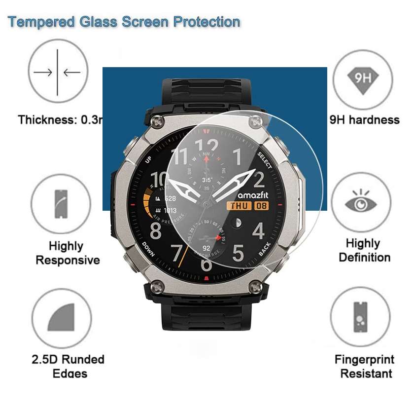 Tempered Glass for Amazfit Ama - Amazfit Smartwatch Accessories 评论和价格