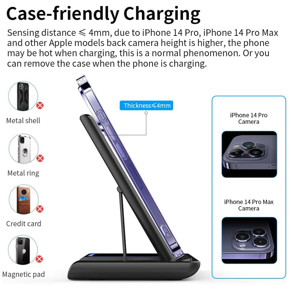 15W 3 in 1 Wireless Charger St - Watch Charger Cable 评论和价格