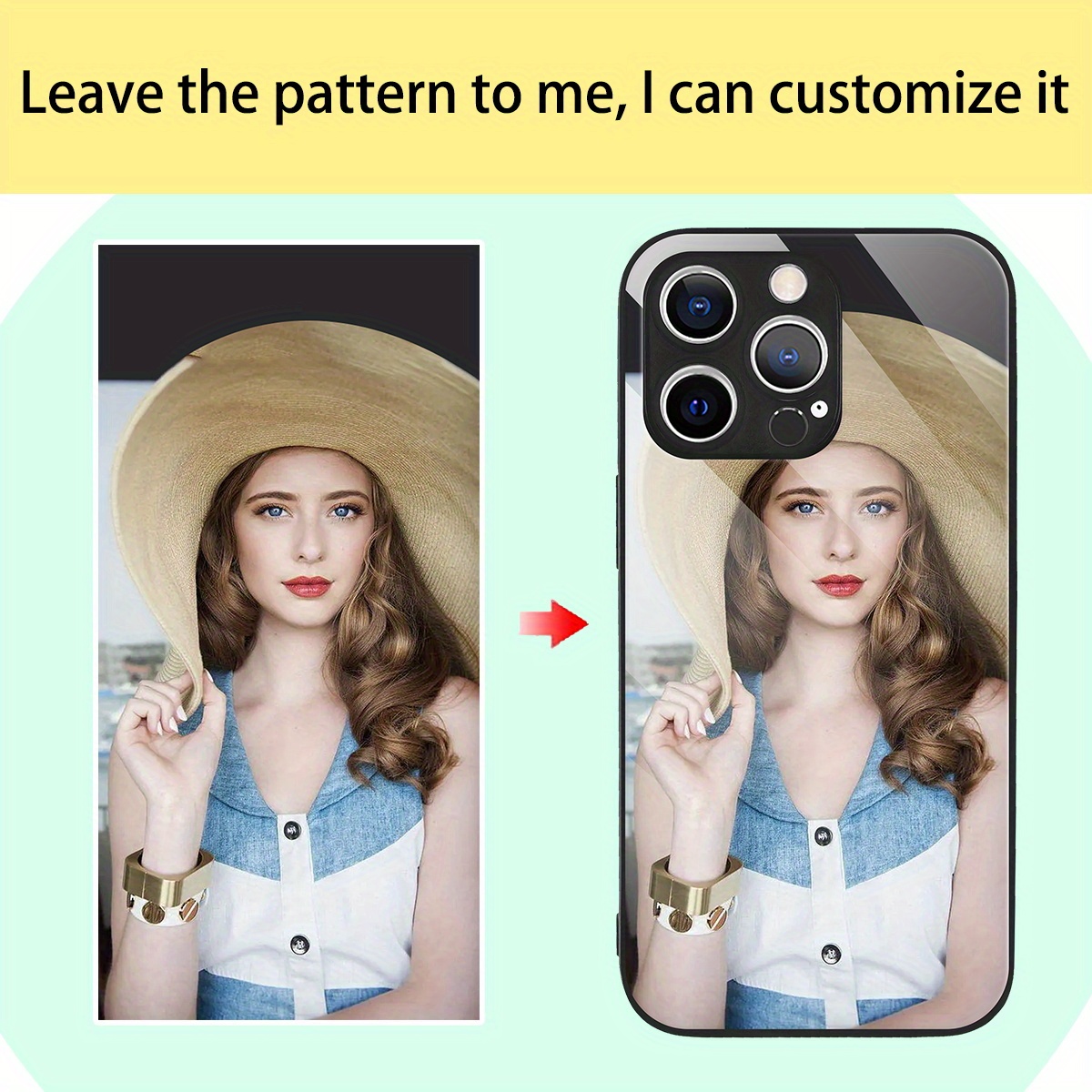 Custom Photo Mirror Glass Case - Screen Protector Film 评论和价格