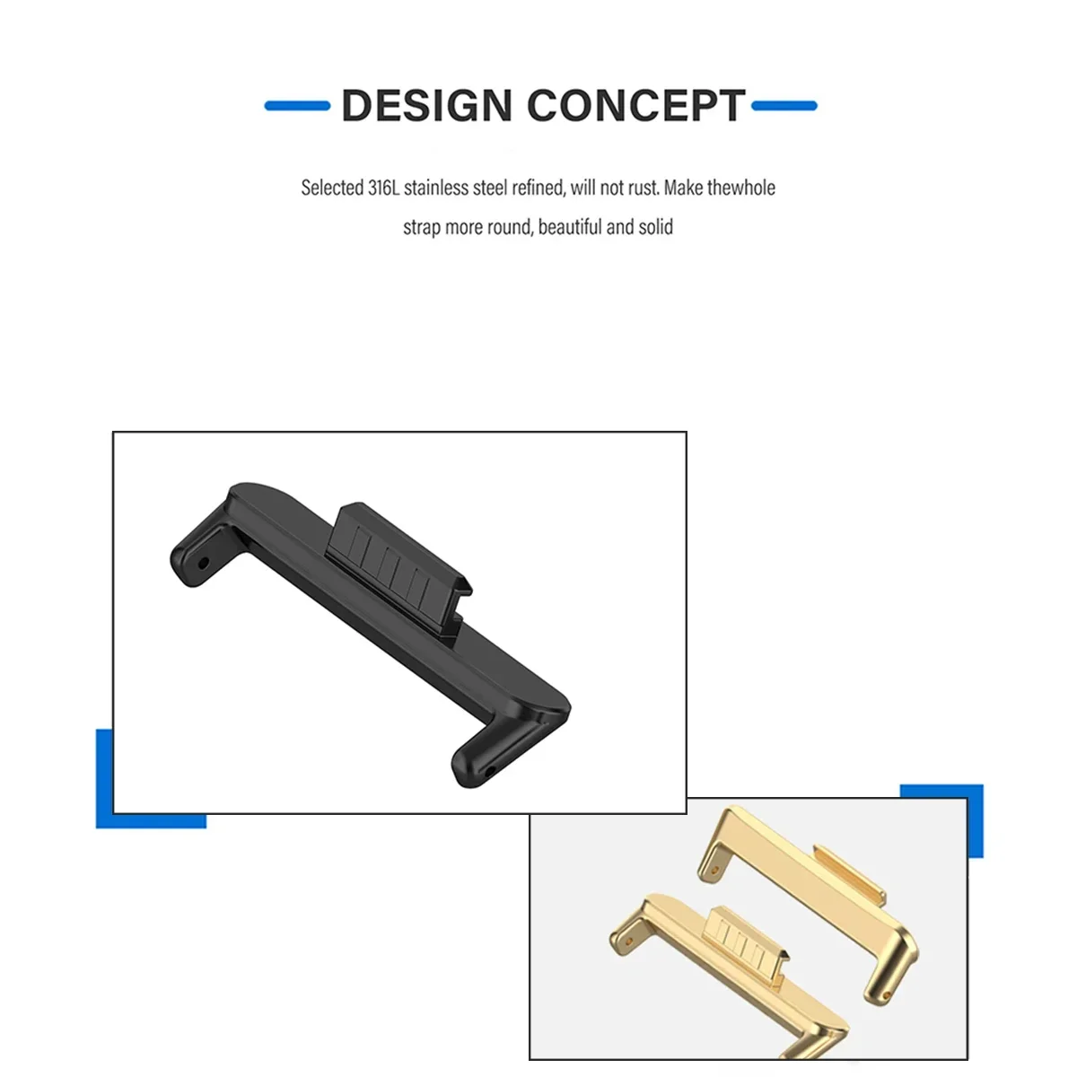 20mm 22mm 1Pair Adapter for Hu - Huawei Smartwatch Accessories 评论和价格