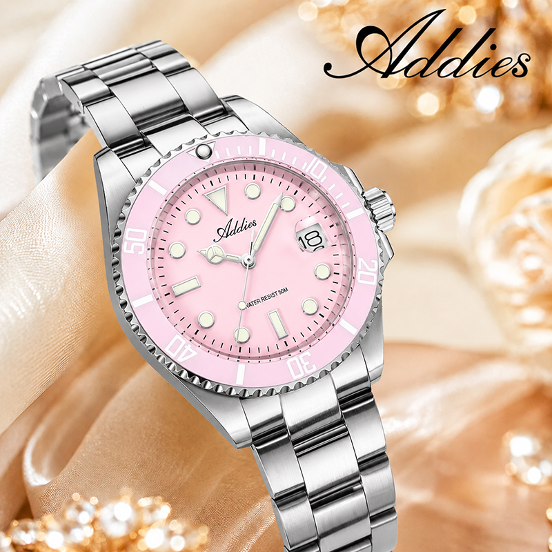 ADDIES 36mm 50m Waterproof Wom - Accessories With Watch 评论和价格
