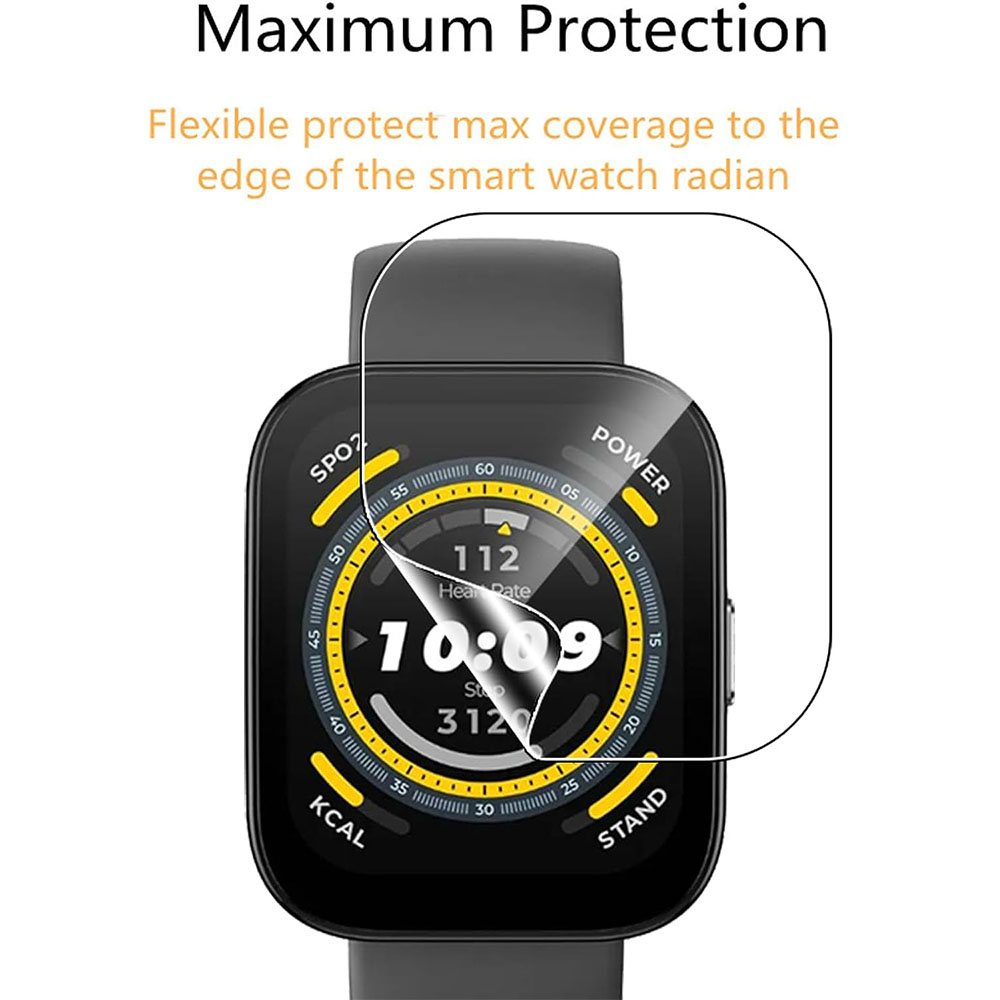 3PCS Clear HD Film Screen Prot - Amazfit Smartwatch Accessories 评论和价格