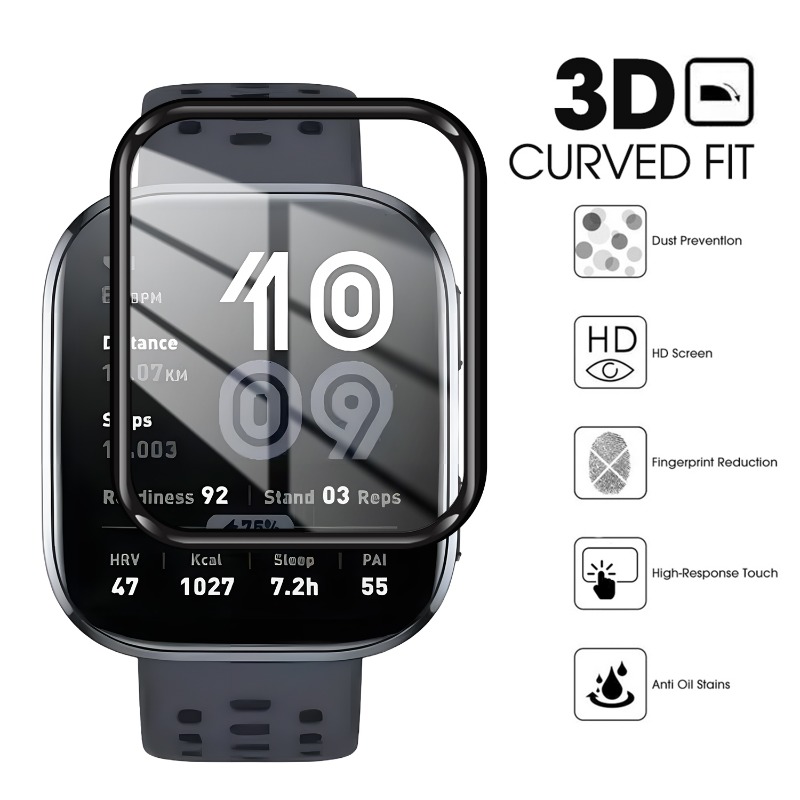 1-5Pcs HD Screen Protector for - Amazfit Smartwatch Accessories 评论和价格