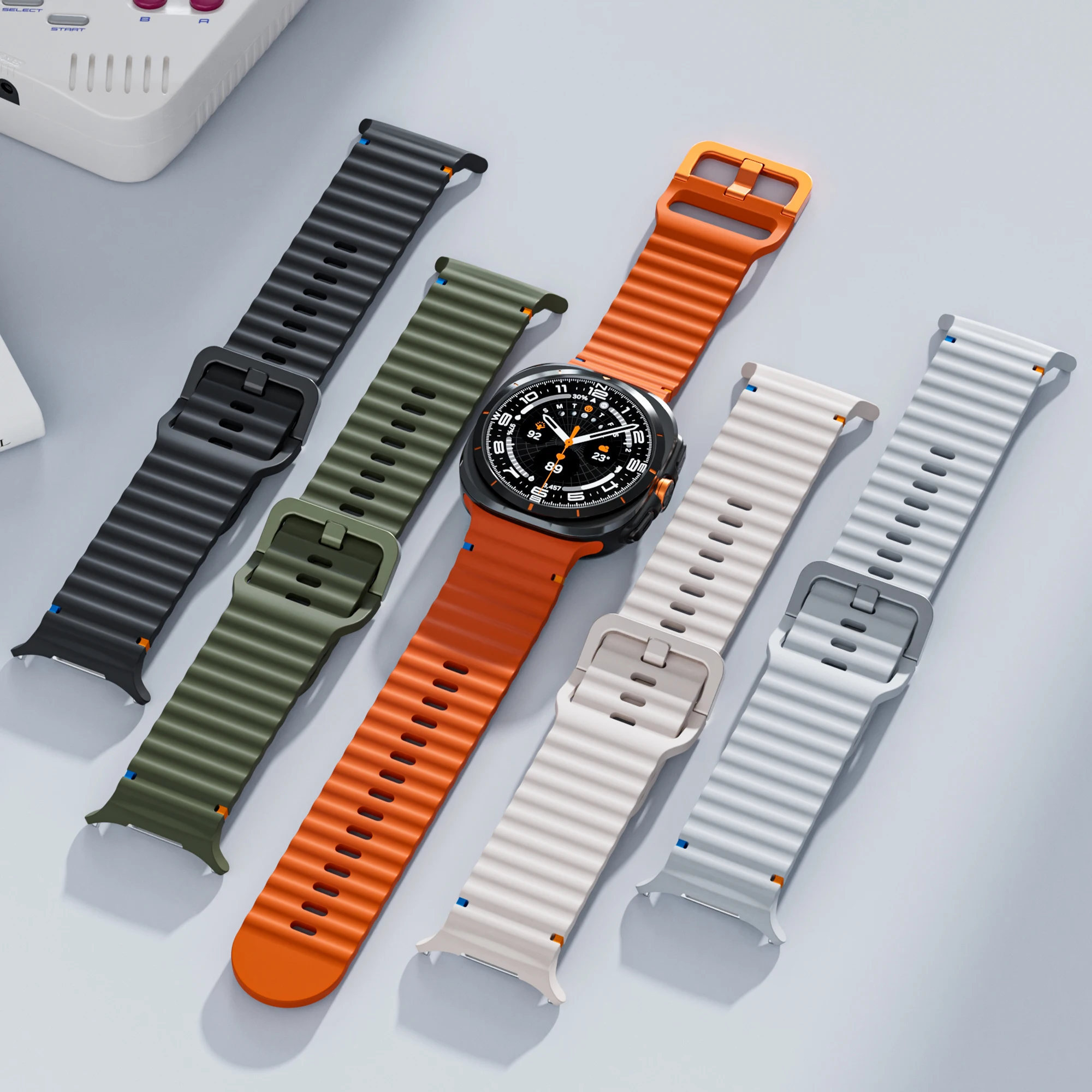 Original Silicone Band for Sam - Samsung Smartwatch Ultra Accessories 评论和价格