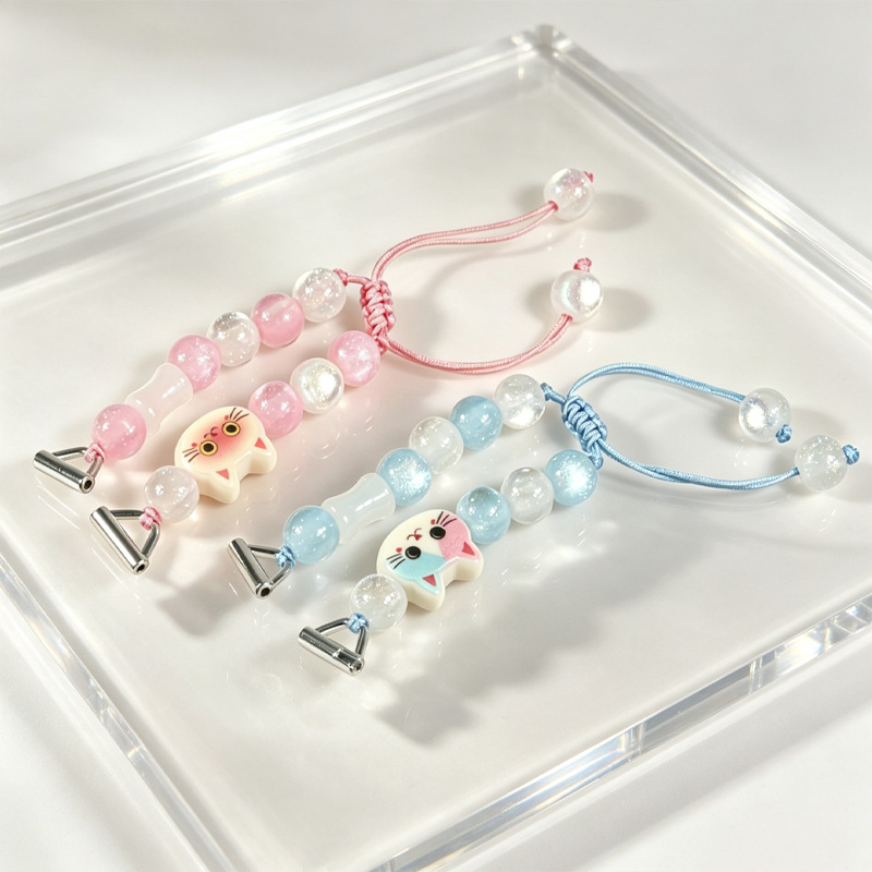 Macaron Beaded Smart Watch Str - Smartwatch Watch Accessories 评论和价格