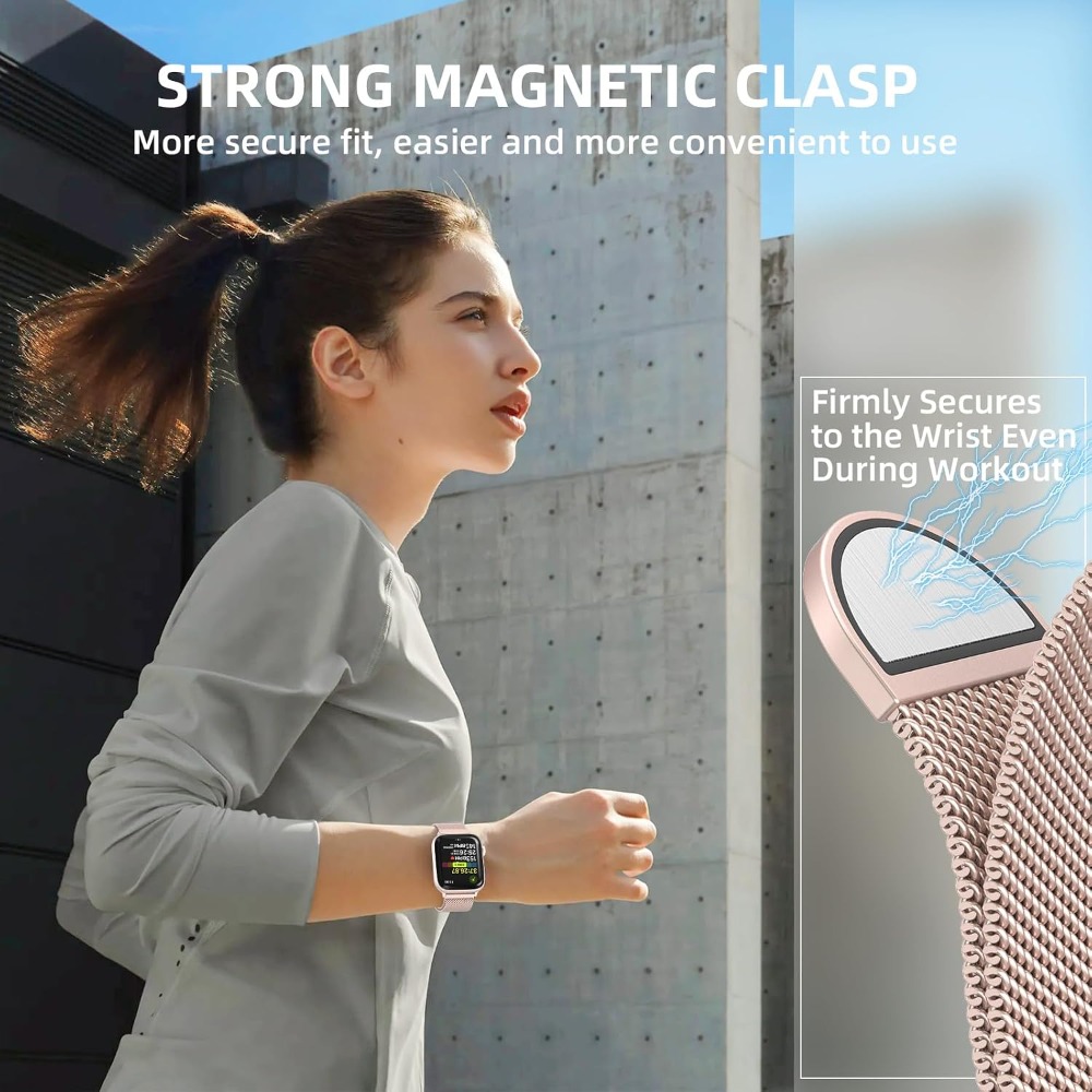 Stainless Steel Mesh Loop Comp - Stainless Mesh Band 评论和价格
