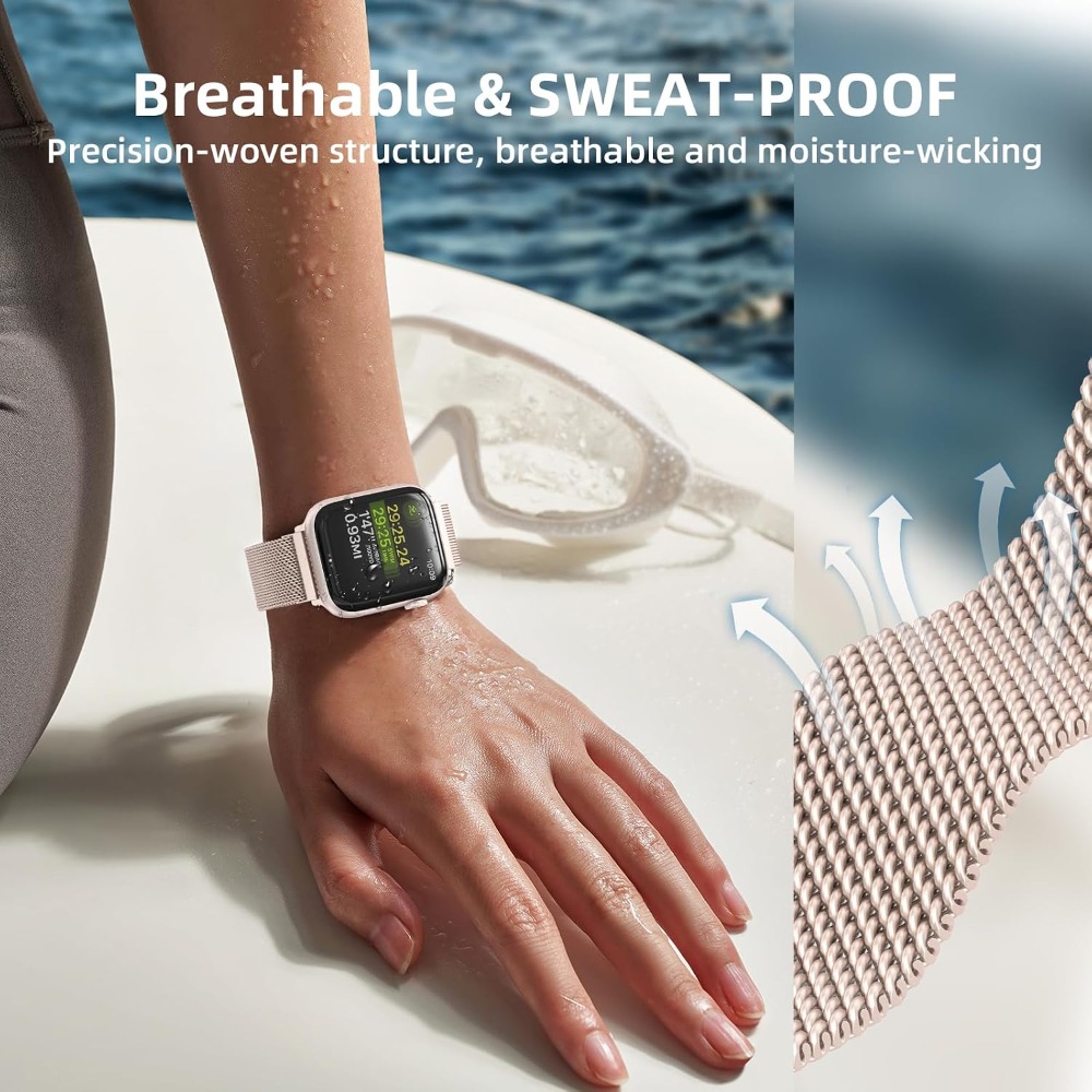 Stainless Steel Mesh Loop Comp - Stainless Mesh Band 评论和价格
