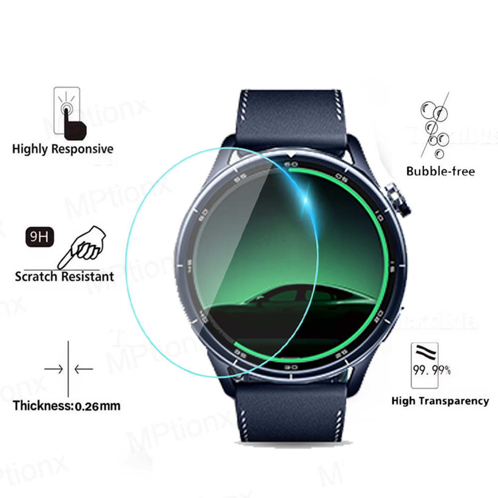 Tempered Glass for Xiaomi Watc - Smartwatch Watch Accessories 评论和价格