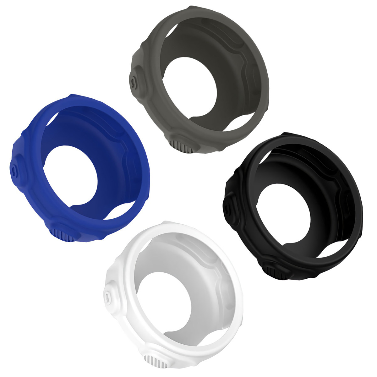 4Pcs Silicone Protective Case  - Watch Face Protector 评论和价格