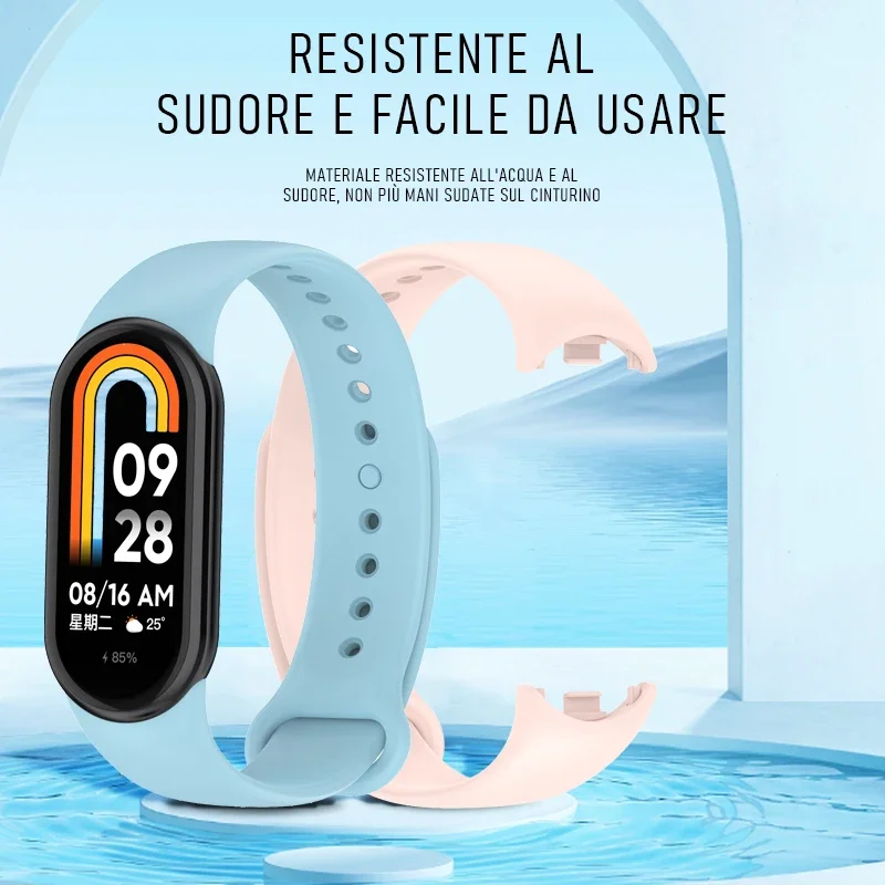 Strap for Xiaomi Mi Band 9/9 N - Silicone Band Replacement 评论和价格