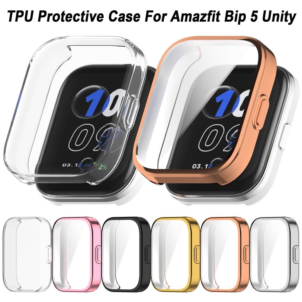 Full Cover TPU Case Anti-scrat - Amazfit Smartwatch Accessories 评论和价格