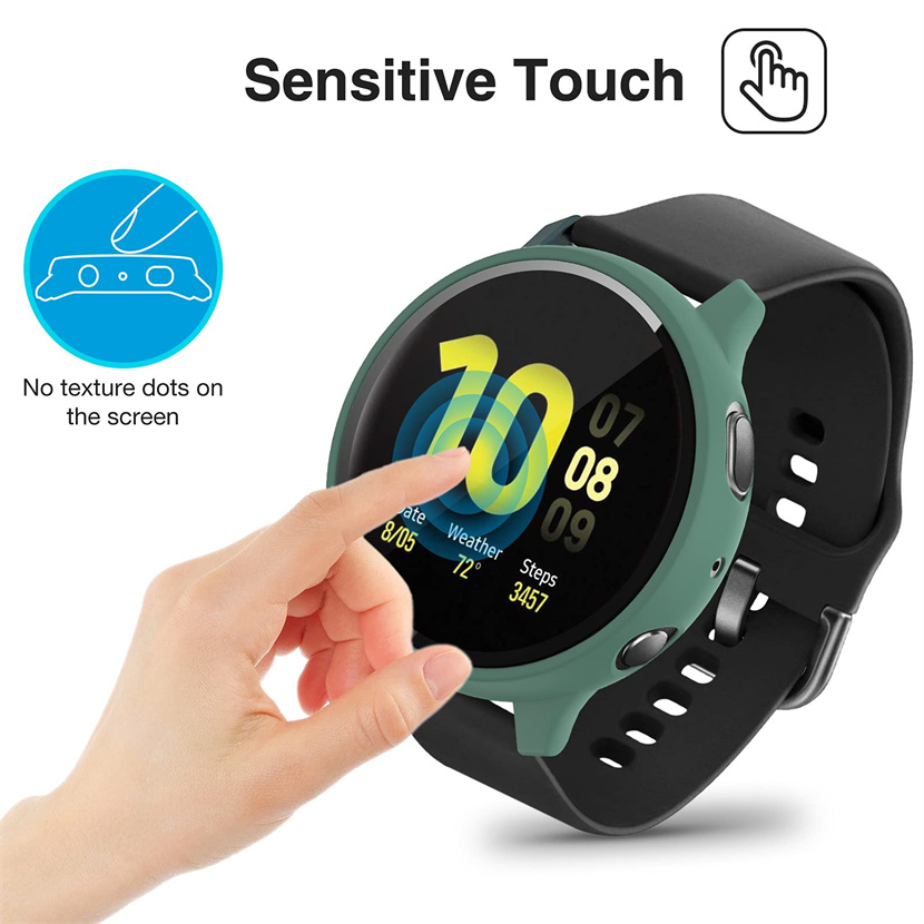 Tempered Glass Case for Samsun - Smartwatch Icon 评论和价格